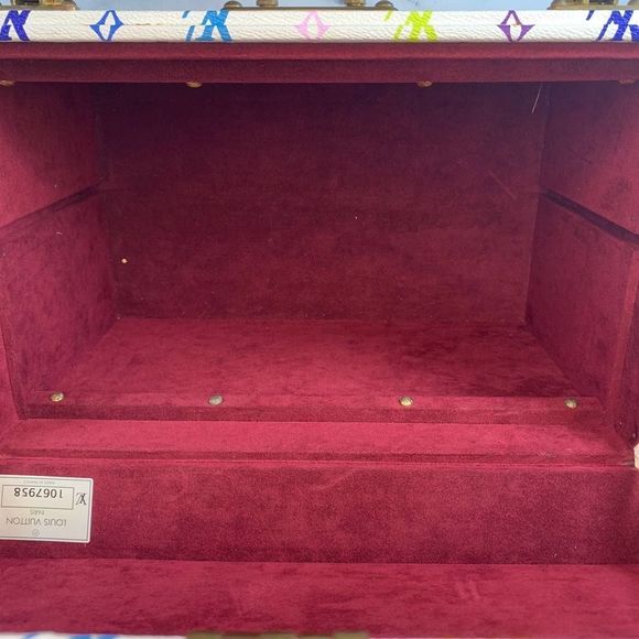 Louis Vuitton Multicolor Boite Pharmacie Monogram Blanc Murakami Trunk LV Case - Picture 13 of 16